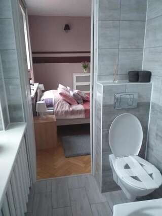 Проживание в семье Vistula City Плоцк Двухместный номер с 1 кроватью или 2 отдельными кроватями и ванной комнатой-5